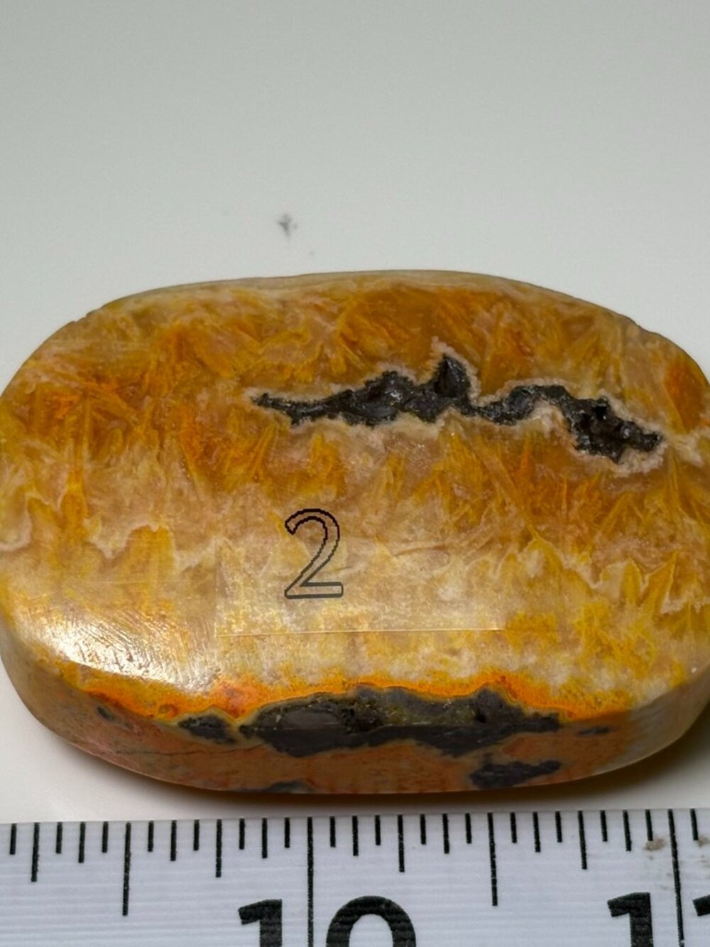 Bumblebee Jasper Polished Freeform Stone #2